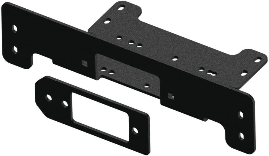 KFI 101380 Winch Plow Mount, Black