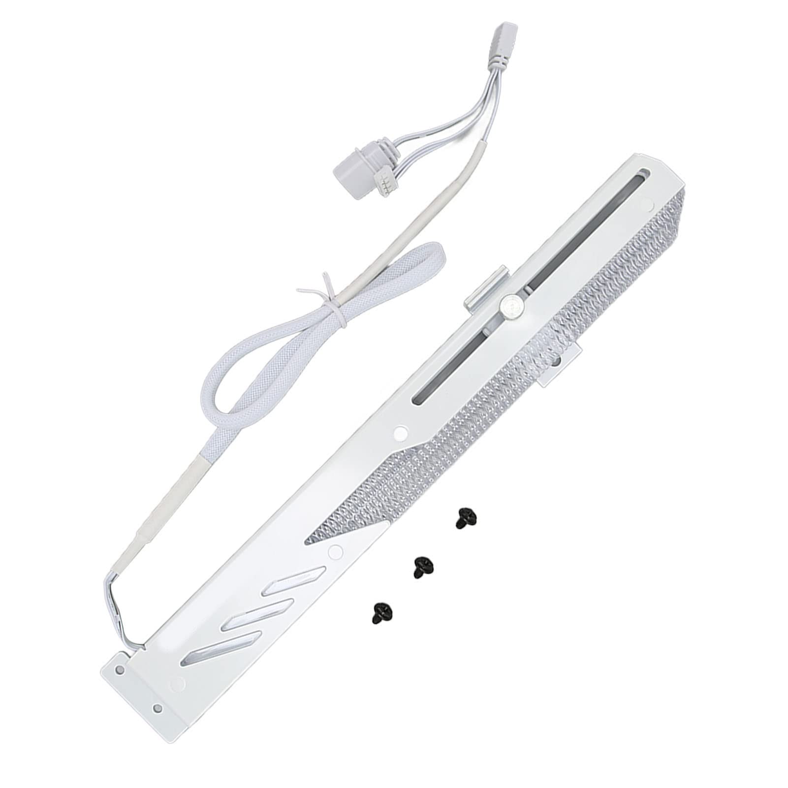 SUNGOOYUE GPU Support Bracket, Simple White Fashion Multi Interface 5V 3 Pin Colorful RGB Computer GPU Support Bracket for Graphics Card