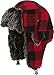Sakkas Zaire Unisex Plaid Faux Fur Lined Chin Strap Winter Trooper Hat