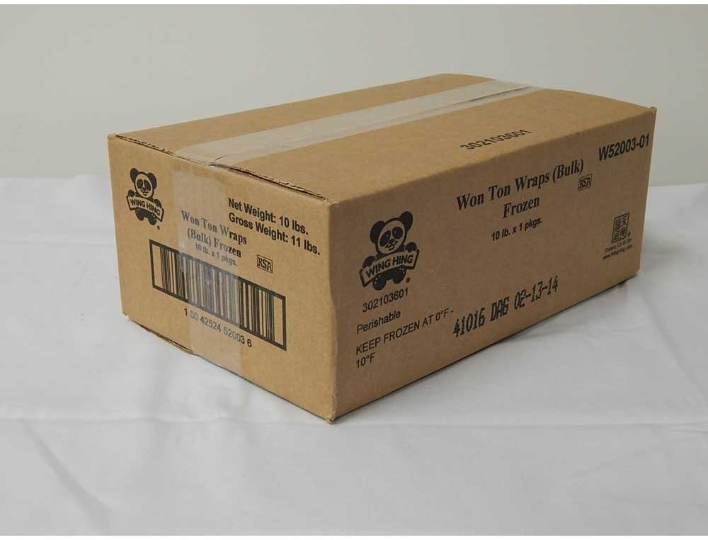 Wing Hing Wonton Regular Wrap, 10 Pound -- 1 each.
