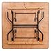 Flash Furniture YT-WFFT48 48 in. Square Wood Folding Banquet Tablethumb 2