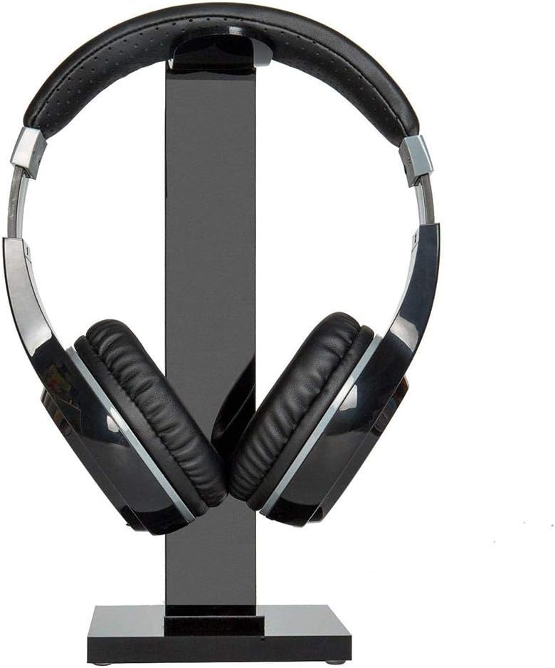 Nicemeet Gaming Headset Headphone Stand Holder Hanger Earphone Display Stand Black