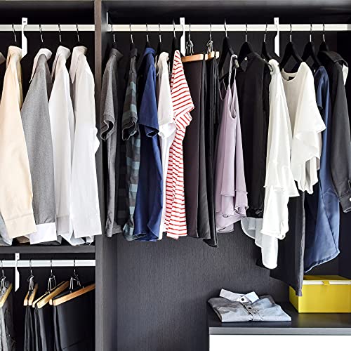 20 Pieces Clothing Rack Size Dividers Blank Clothing Rack Divider 5.7 x 3.1 Inches Rectangular