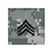 Authentic Military Rank Insignia US Made (Sergeant - ACU)