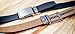 SlideBelts Men's Top Grain Leather Ratchet Belt - Walnut with Graphite Buckle