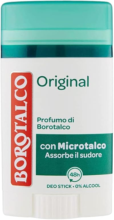 Borotalco Original Deodorant Roll-On Antiperspirant 90ml Unisex