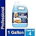 Mr. Clean Professional Bulk Disinfecting Multi Purpose Surface and Glass Cleaner Ready to Use Refill for Commercial Use, 1 gal (Case of 4)