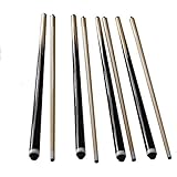 East Eagle 58 Inch Billiard House Cue Sticks 2-Piece Pool Cue (4)