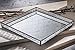 Glass Tray Mirrored Bottom Decorative Bathroom Vanity Makeup Organizer Jewelry Display Perfume Holder Dresser Décor Candle Tray 10 x 10 Square J Devlin Tra 102