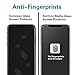 [2 pack] iPhone X Screen Protector, Aeetone Matte Anti-Glare & Anti-Fingerprint Tempered Glass Clear Film [3D Touch ][Case Friendly] Easy Install Bubble Free for iPhone X /iPhone 10