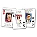 Hillary Laughing Pen Donald's Deck, Educational Trump Playing Cards Featuring The Real Life Faces of President Original Cabinet Picks and Closest Colleagues Names, Photos, Quotes and Info, Only 5000 Decks Made