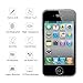 KATIN iPhone 4 4S Screen Protector - [2-Pack] for Apple iPhone 4S / iPhone 4 Tempered Glass Easy to Install Bubble Free 9H Hardness with Lifetime Replacement Warranty