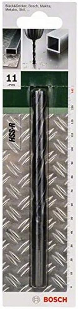 Bosch 2609255021 Metal Drill Bits HSS-R with Diameter 11.0mm, 11.0 mm