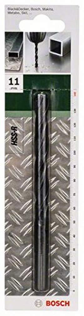Bosch 2609255021 Metal Drill Bits HSS-R with Diameter 11.0mm