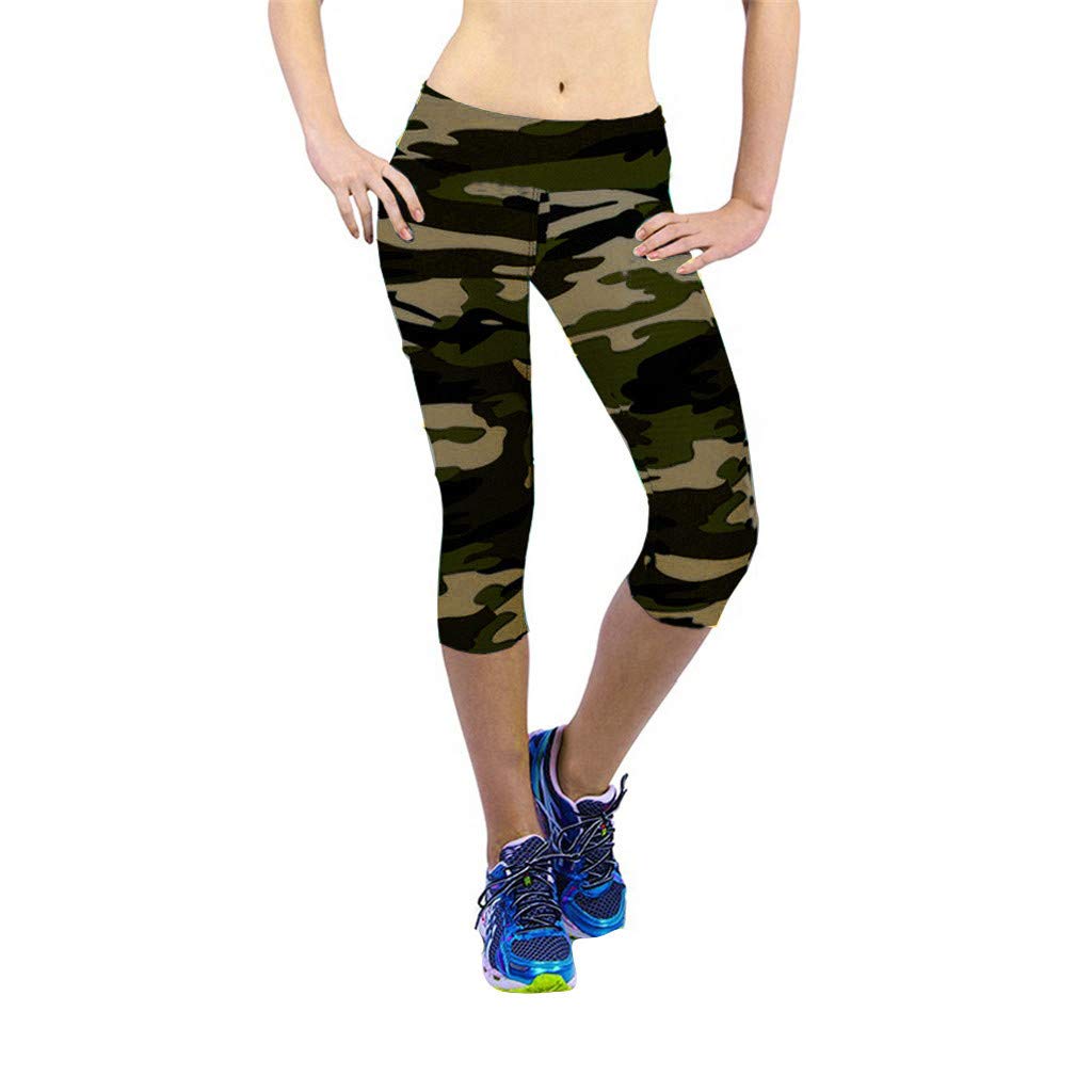camo yoga pants womens