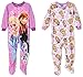 Disney Toddler Girls 2 Footed Pajamas , Size 3T