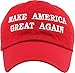 Make America Great Again - Donald Trump 2016 Campaign Cap Hat (003) Red