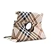 TOPCHANCES Auto Sleep/Wake Function 360 Degree Rotating Smart Case Cover for 9.7 inch Apple iPad 2/3/4 with a Stylus as a Gift--Lucky Flower Pattern,Yellow