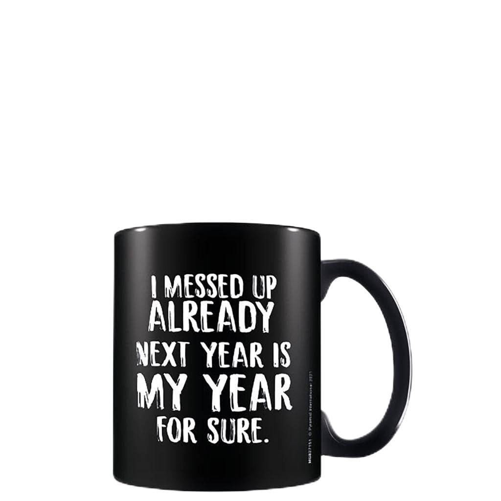 Pyramid International I Messed Up Already Black Mug