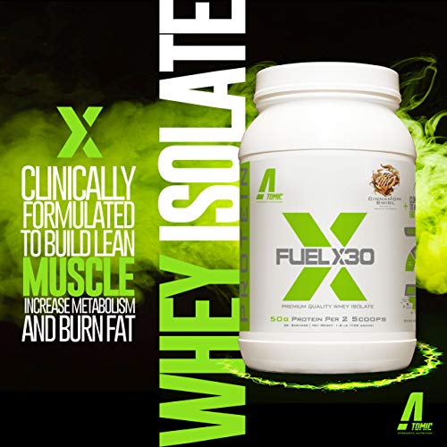 Delicious Vanilla Coconut Flavor, Fuel X30 Premium Quality Whey Isolate