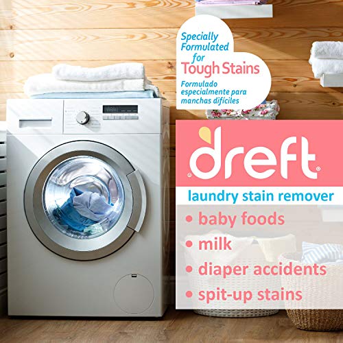 Stain Remover for Baby Clothes by Dreft, 24oz Pack of 2 Laundry Stain