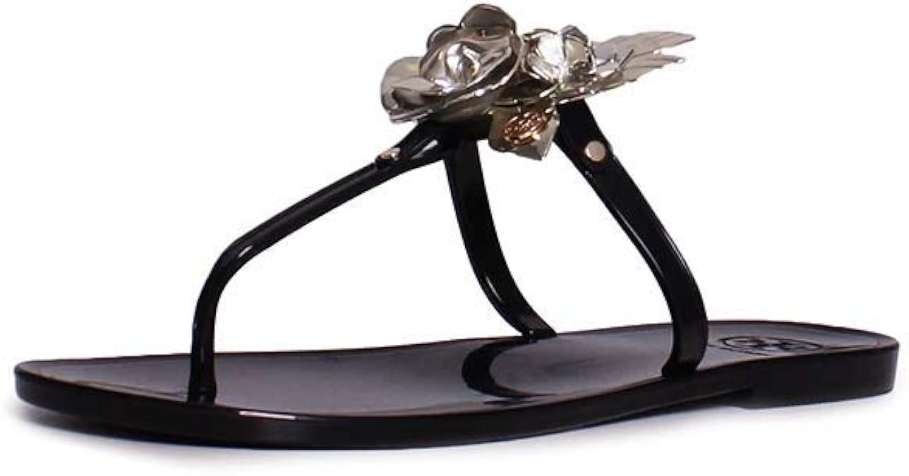 tory burch blossom jelly sandals