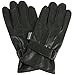 Alpine Swiss Mens Gloves Dressy Genuine Leather Warm Thermal Lined Wrist Strap