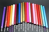 XICHEN10PCS Vintage Sealing Glue Gun Sealing Wax Wax Sticks Wax Seal Supplies a Variety of Colors (Black)