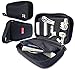 Uinvent Travel Cord Organizer - Electronics Accessories Case &Travel Cable Organizer (Black)