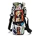 ICOLOR 750ml Water Bottle Carrier Holder Sleeve 24oz (750 Milliliter) w/Adjustable Shoulder Strap,Sling Insulated Outdoor Sports Bottle Bag Case Pouch Cover,Fits Bottle Diameter Less 3.14