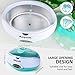 Paraffin Wax Machine for Hand and Feet, Anyork Paraffin Bath Quick Heating Wax Warmer with Liners Mitts Silicone Brush for Smooth and Soft Skinthumb 3
