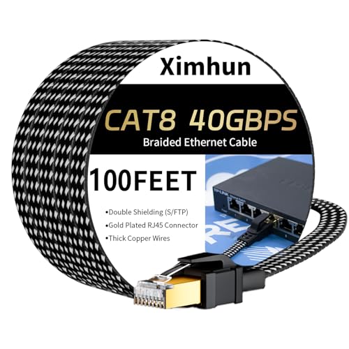 Ximhun Cat 8 Ethernet Cable