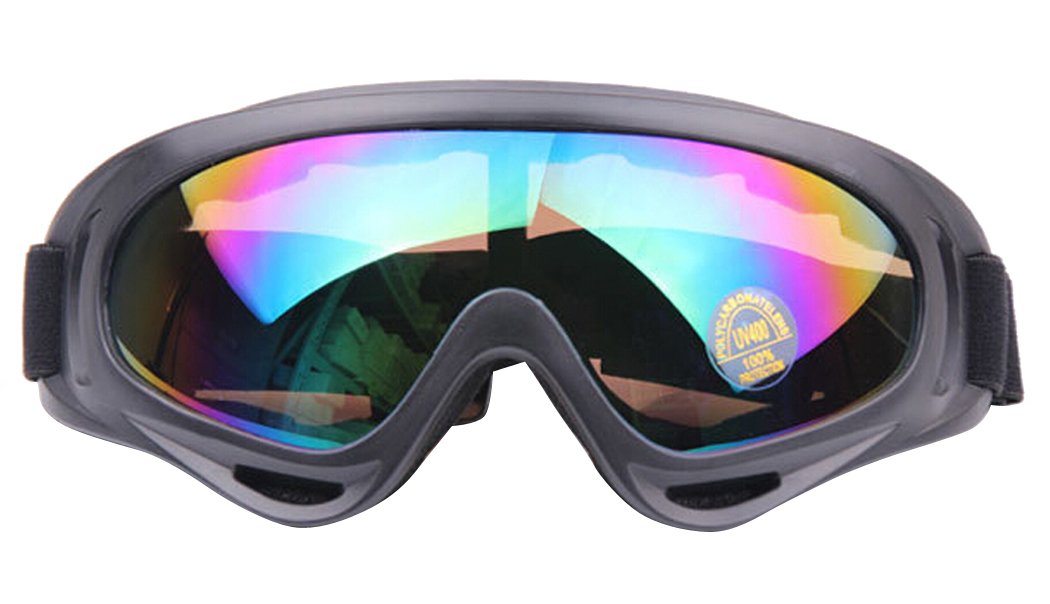 YXT Tactical Goggles Airsoft Protection Goggles Windproof Dustproof Sports UV Protection Glasses (Colour)