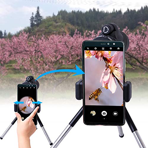 image for LEXSO Monocular Telescope,12x50 HD BAK4 Prism Waterproof High Power Mo