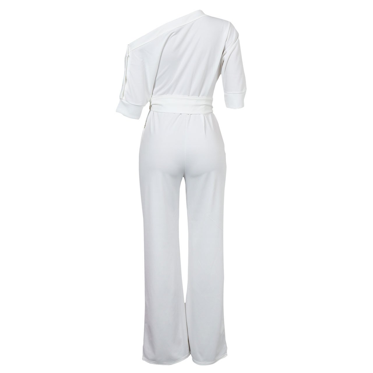 Shoulder Jumpsuit Amazon White Plus Size Jumpsuit Sexy Jumpsuits