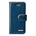 iPhone 6S Plus case, Labato Premium Leather Wallet Case Cover with Flip Case Design [Wallet Function] [Magnetic Closure] for Apple iPhone 6S Plus and iPhone 6 Plus 5.5'' in Blue(Lbt-I6L-04Z46)