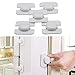 Maysky 5pcs Baby Safety Lock,Refrigerator Fridge Freezer Door Lock Latches Catch Toddler Cupboard Locks Kids Child Baby Safety