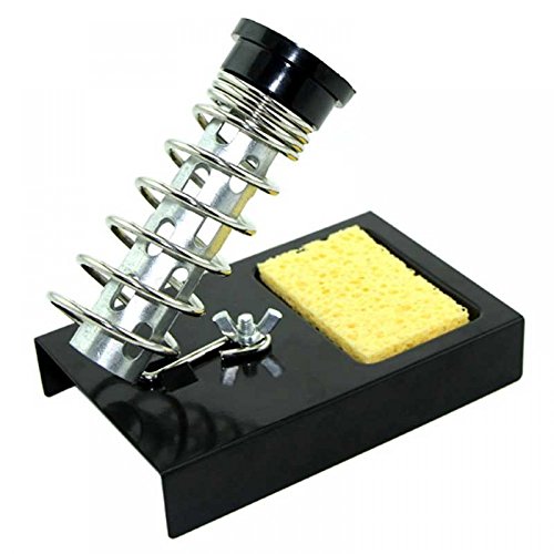 MIYAKO USA Soldering Iron Holder - Pencil Style Solder Stand with Sponge for Tip Cleaning (HH-2)