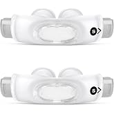 CLNRMA 2 Packs Replacement P30i Nasal Pillows Cushion for Airfit P30i Cpap Nasal Pillows Cushion Reusable &amp; Comfortable and Soft (Small)