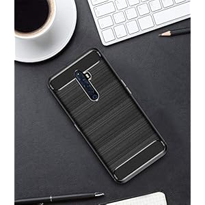 iVoler Cover per Oppo Reno2 Z/Reno 2Z / Oppo Reno2 F/Reno 2F con 3 Pezzi Pellicola Vetro Temperato, Fibra di Carbonio… - immagine 8