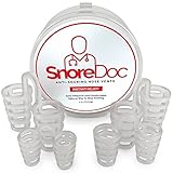 SnoreDoc(TM) Anti Snoring Nasal Vents - Natural and Instant Snore Relief - Stop Snoring Sleep Aid - Eases Breathing Anti-Snore Remedy Device - Set of 4 & Free Protective Travel Case Included