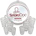 SnoreDoc(TM) Anti Snoring Nasal Vents - Natural and Instant Snore Relief - Stop Snoring Sleep Aid - Eases Breathing Anti-Snore Remedy Device - Set of 4 & Free Protective Travel Case Included