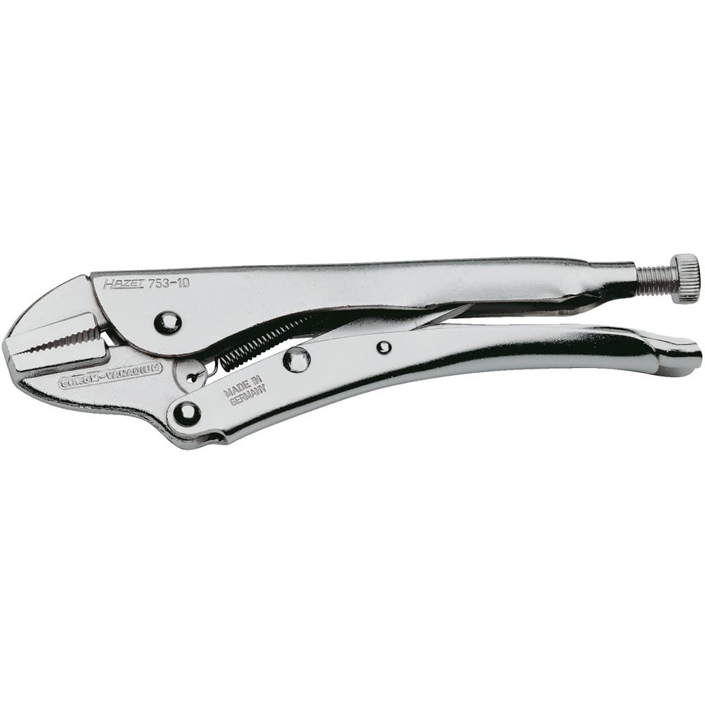 HAZET 753-10 250 mm Grip Pliers - Nickel-Plated