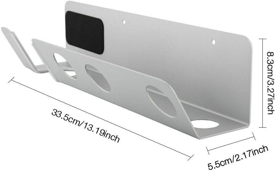 NganSuRong Hair Dryer Holder Wall Mounted - Image 5
