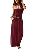 Alaster Queen Women’s Strapless Bandeau Summer