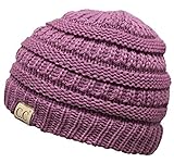 Kids Beanie (NO POM) - Lavender