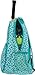 LISH Advantage Tennis Racket Backpack - Women's Geometric Diamond Print Tennis Racquet Holder Bag