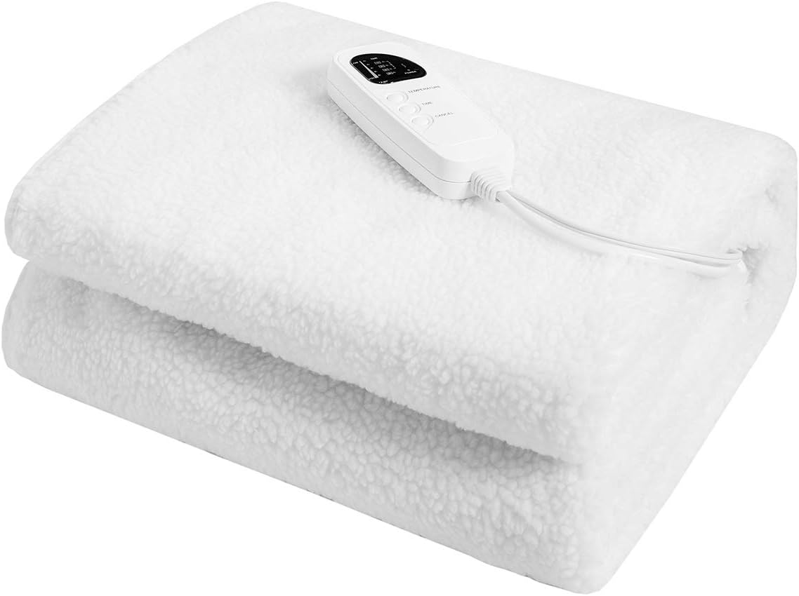 Giantex Massage Table Warmer, Massage Table Heating Pad with 5 Heat Settings, 12 Ft Cord and Overheat Protection, Massage Bed Warmer with Digital Timer for Spa Table: Home & Kitchen