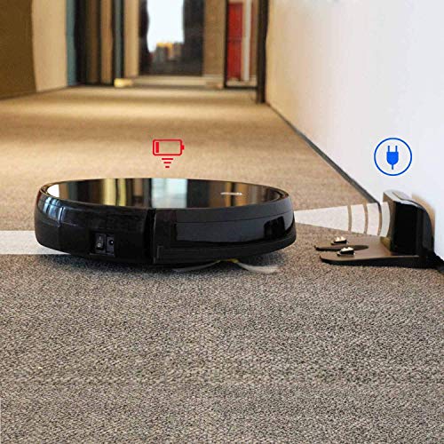 Rozi TidyBot Robot Vacuum Cleaner with Remote Control, 1600Pa, 4