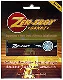 ZEN-ERGY Balance Bands - for Power, Strength, Agility, Focus, Well Being, Positive Energy Flow (Black Band with White, Medium (190mm))